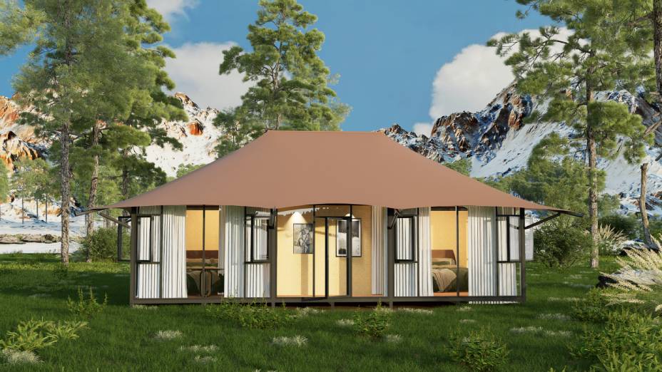 专注多边形帐篷定制—汉南区雪利篷房